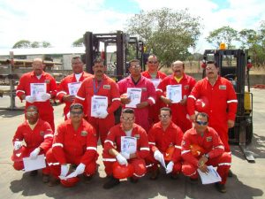 Certificacion de Operadores de Montacargas - WEATHERFORD