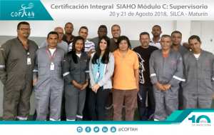 Certificación Integral SIAHO Módulo C – Supervisorio (SILCA) Maturín