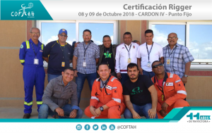 Certificación de Rigger (CARDON IV) Punto Fijo