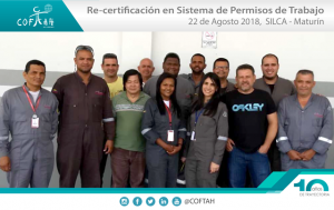 Re-Certificación en Sistema de Permisos de Trabajo (SILCA) Maturín