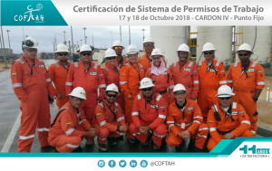 Certificación en Sistema de Permisos de Trabajo (CARDON IV) Punto Fijo