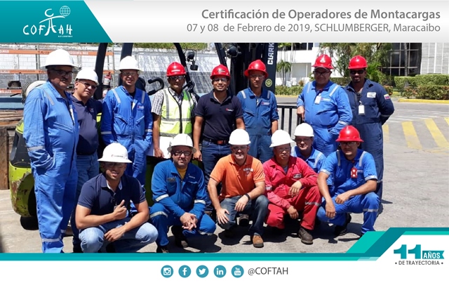 Certificación de Operadores de Montacargas (SCHLUMBERGER) Maracaibo