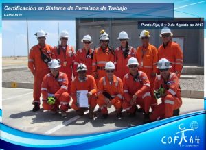 Certificación en Sistema de Permisos de Trabajo (CARDON IV) Punto Fijo