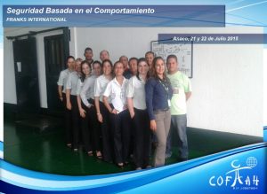 Seguridad Basada en el Comportamiento (FRANKS International) Anaco