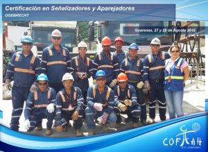 Certificación de Señalizadores y Aparejadrores (ODEBRECHT) Guarenas