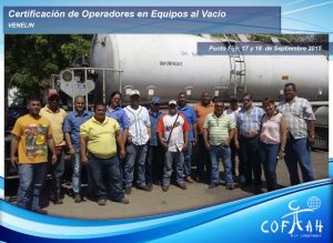 Certificación de Operadores en Equipos al Vacío (VELELIN) Punto Fijo