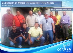 Certificación en Manejo Vial Defensivo - Flota Pesada (ARCO Services) Maturín