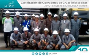 Certificación de Operadores de Grúas Telescópicas (SILCA) Maturín