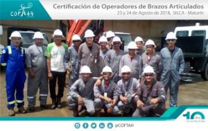 Certificación de Operadores de Brazos Articulados (SILCA) Maturín