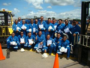 Certificacion de Operadores de Montacargas - SCHLUMBERGER