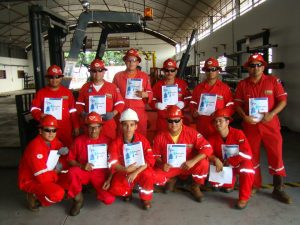 Certificacion de Operadores de Montacargas WEATHERFORD