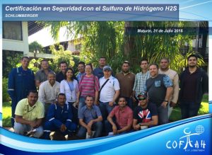 Certificación en Seguridad con el Sulfuro de Hidrógeno (SCHLUMBERGER)  Maturín