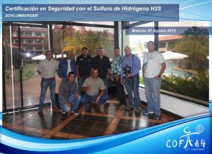 Certificación en Seguridad con el Sulfuro de Hidrógeno (SCHLUMBERGER) Maturín