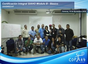 Certificación Integral SIAHO Módulo B – Básico (ODEBRECHT) Caracas