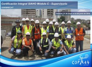 Certificación Integral SIAHO Módulo C – Supervisorio (ODEBRECHT) Caracas