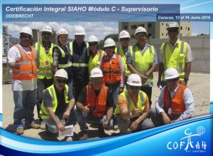 Certificación Integral SIAHO Módulo C – Supervisorio (ODEBRECHT) Caracas