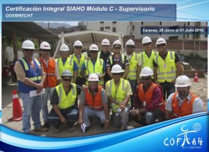 Certificación Integral SIAHO Módulo C – Supervisorio (ODEBRECHT) Caracas