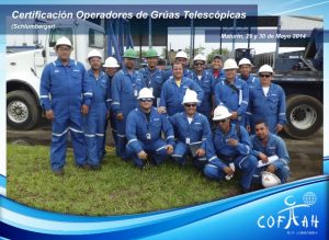 Certificación Operadores de Grúas Telescópicas (SCHLUMBERGER) Maturín