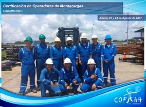 Certificacion de Operadores de Montacargas (SCHLUMBERGER) Anaco