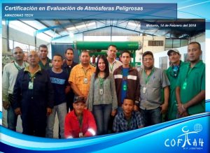 Certificación en Evaluación de Atmósferas Peligrosas (AMAZONAS TECH) Maturín