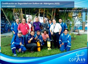 Certificación en Seguridad con el Sulfuro de Hidrógeno (SCHLUMBERGER) Maturín