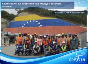 Certificación en Seguridad con Trabajos en Altura (ODEBRECHT) Guarenas