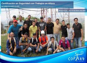 Certificación en Seguridad con Trabajos en Altura - Telecomunicaciones (INFORMATICA Info-Class) Barquisimeto
