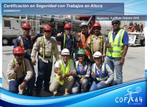 Certificación en Seguridad con Trabajos en Altura (ODEBRECHT) Guarenas