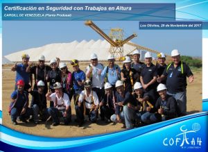 Certificacion en Seguridad con Trabajos en Altura (CARGILL) Los Olivitos