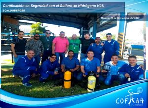 Certificación en Seguridad con el Sulfuro de Hidrógeno (SCHLUMBERGER) Maturín