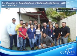 Certificación en Seguridad con el Sulfuro de Hidrógeno (ARCO Services) Maturín