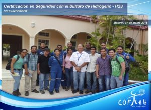 Certificación en Seguridad con el Sulfuro de Hidrógeno (SCHLUMBERGER) Maturín