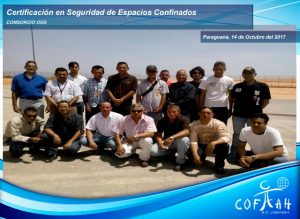 Certificación en Seguridad de Espacios Confinados (OGS) Paraguaná