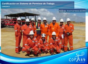 Certificación en Sistema de Permisos de Trabajo (CARDON IV) Punto Fijo