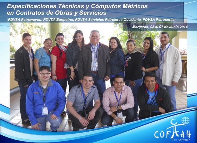 Especificaciones Técnicas y Cómputos Métricos en Contratos de Obras y Servicios (PDVSA Varios) Isla de Margarita
