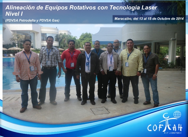 Alineación de Equipos Rotativos con Tecnología Laser - Nivel 1 (PDVSA Varios) Maracaibo