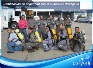 Certificación en Seguridad con el Sulfuro de Hidrógeno (SILCA) Maturín