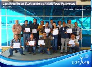 Certificación en Evaluación de Atmósferas Pelgrosas (ESVENCA) Maturín