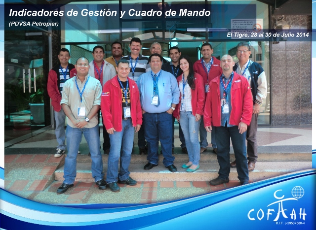 Indicadores de Gestión y Cuadro de Mando (PDVSA Petropiar) El Tigre
