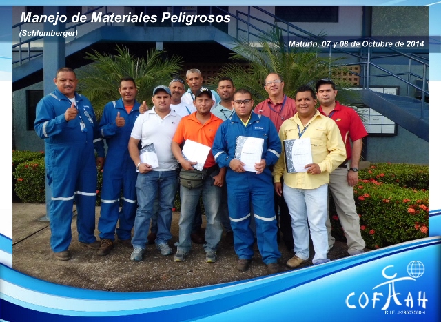 Manejo de Materiales Peligrosos (SCHLUMBERGER) Maturín