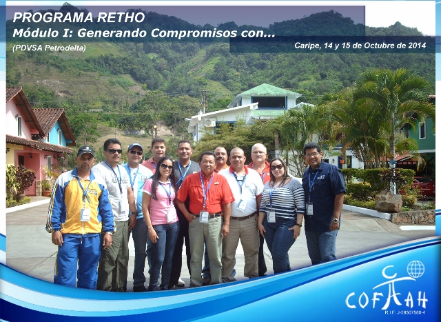 PROGRAMA RETHO - Generando Compromisos con  (PDVSA Petrodelta) Caripe