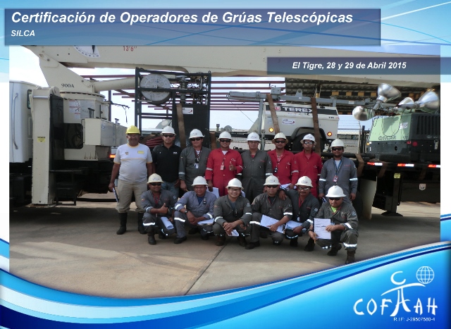 Certificación de Operadores de Grúas Telescópicas (SILCA) El Tigre