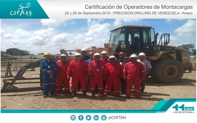 Certificación de Operadores de Montacargas (PRECISION DRILLING) Anaco