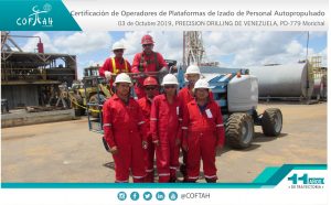 Certificación de Operadores de Plataformas de Izado de Personal Autopropulsados (PRECISION DRILLING) PDVEN-779 Morichal