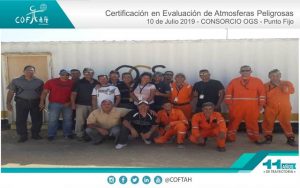 Certificación en Evaluación de Atmósferas Peligrosas (CONSORCIO OGS) Punto Fijo