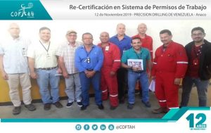 Re-Certificación en Sistema de Permisos de Trabajo (PRECISION DRILLING) Anaco