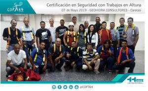 Certificación en Seguridad con Trabajos en Altura (GEOHIDRA CONSULTORES) Caracas