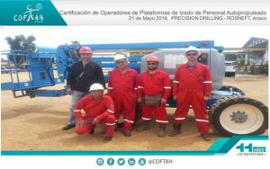 Certificación de Operadores de Plataformas de Izado de Personal Autopropulsados (PRESISION DRILLING - ROSNEFT) Anaco