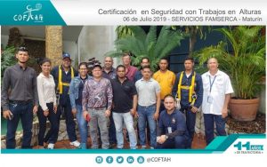 Certificación en Seguridad con Trabajos en Alturas (SERVICIOS FAMSERCA) Maturín