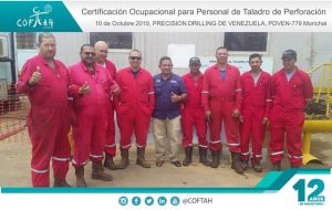 Certificación Ocupacional para Personal de Taladro de Perforación (PRECISION DRILLING) PDVEN-779 Morichal